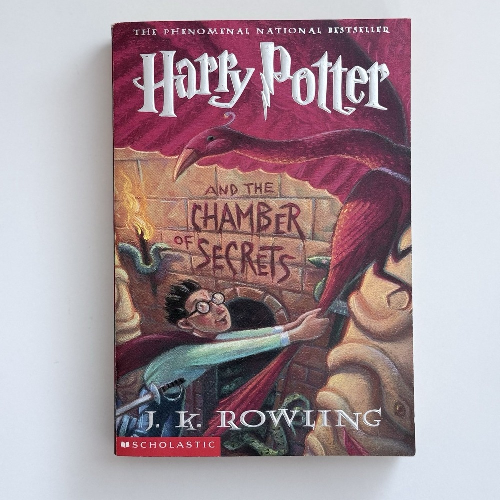 Harry Potter and The Chamber of Secrets JK Rowling 1st Ed. 6th Print Paperback